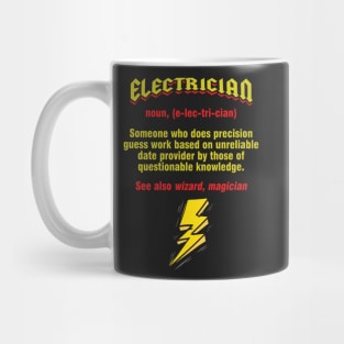 electrician meaning Mug